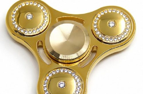 golden fidget spinner