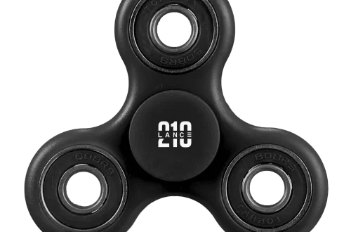 black fidget spinner