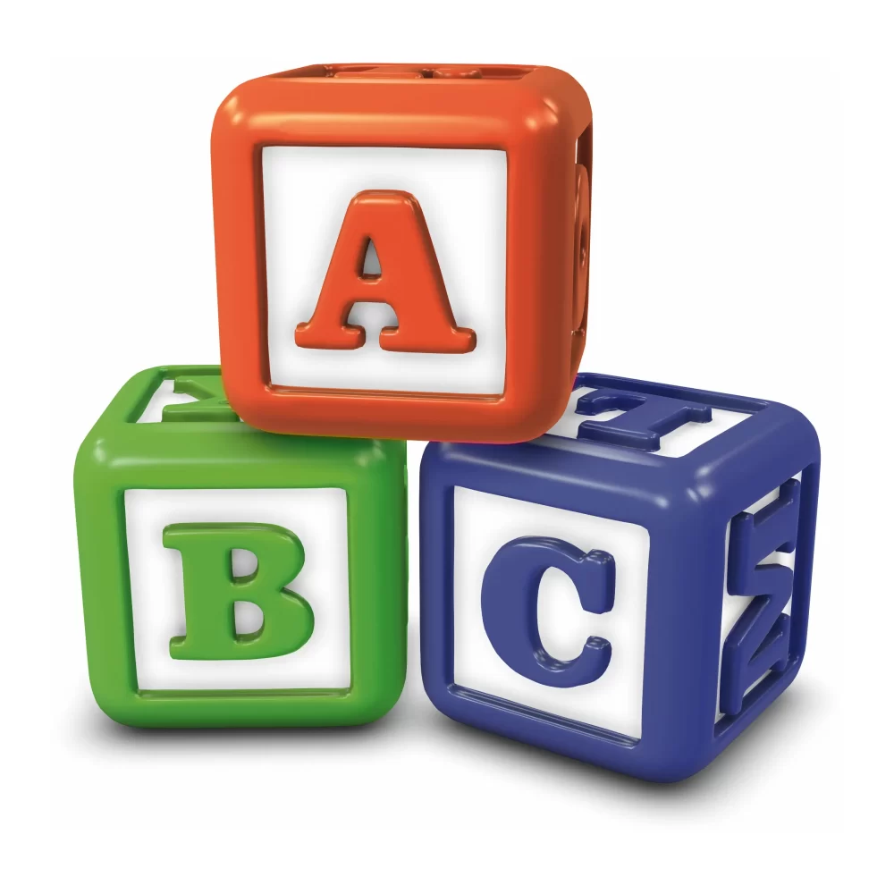 ABC block illustrations