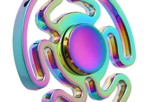 rainbow fidget spinners