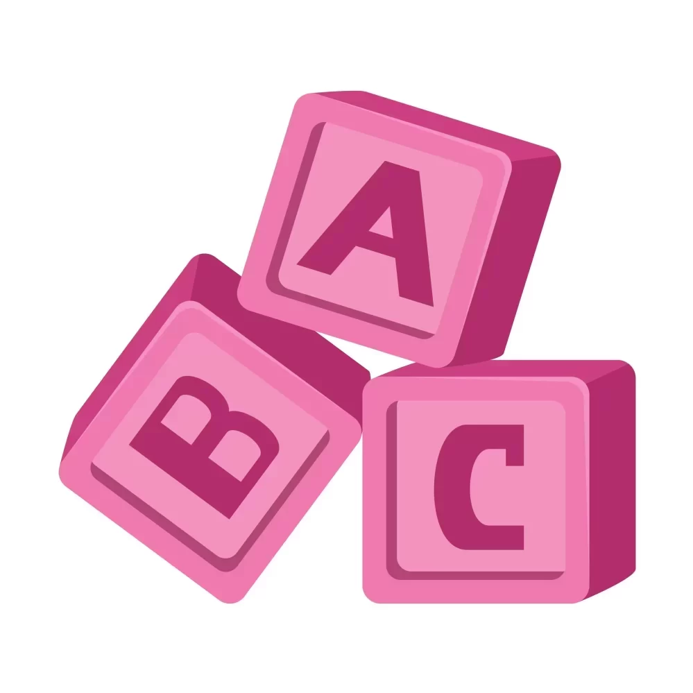 ABC block illustrations