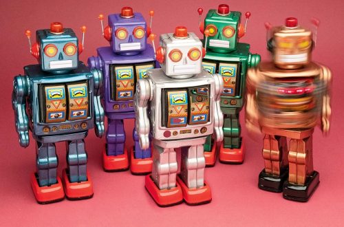 Classic robot toys