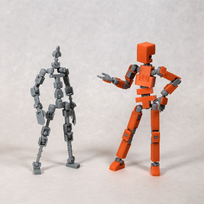 3D printed robot toys