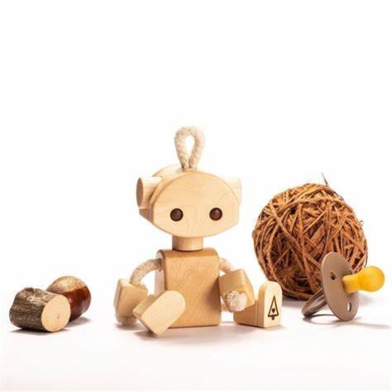 Wooden Robot Toys